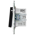 SKANDY Кнопка звонка с индикацией для отелей 10А SK-V17Bl черный IEK