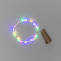 Гирлянда светодиодная Роса 2м 20LED мультиколор 0.1Вт IP20 с пробкой элементы питания 3хLR44 (в компл.) Neon-Night 302-029