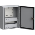 Корпус ЩУРн-1/12 TITAN 395х310х165мм IP54 без окна метал. IEK MKM22-N-12-54-Z