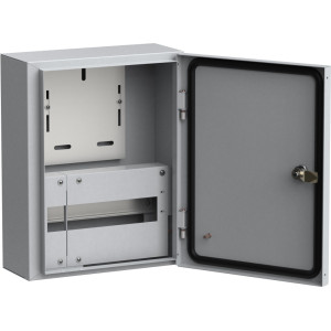Корпус ЩУРн-1/12 TITAN 395х310х165мм IP54 без окна метал. IEK MKM22-N-12-54-Z