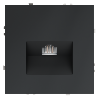 Розетка компьютерная встраиваемая VOLTUM S70 RJ45 кат.6, графит