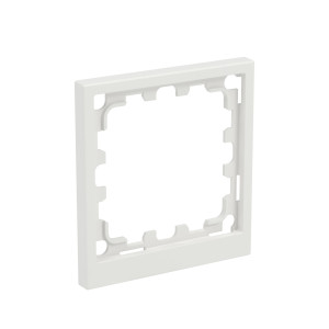 Рамка 1 пост IP44, KANT, белый песок