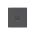 Systeme Infinity, Розетка информационная СУ RJ-45 кат.5e, Вулканический пепел