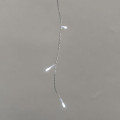 Гирлянда светодиодная Айсикл (бахрома) 10х0.6м 238LED бел. 5.1Вт 230В IP44 эффект мерцания провод прозр. Neon-Night 255-545