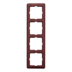 Рамка 4 поста Schneider Electric W59, дуб мореный, KD-4-98