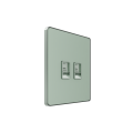 Systeme Infinity, Розетка информационная СУ RJ-45 кат.5e 2-я, Таежное утро