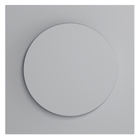 Накладка для светорегулятора поворотно-нажимного, S70 серый