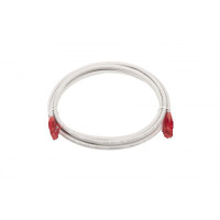 Патч-корд кат.5E U/UTP LSZH 3м PC-LPM-UTP-RJ45-RJ45-C5e-3M-LSZH-GY сер. Hyperline 42273