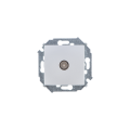 Розетка TV Simon SIMON 15, скрытый монтаж, алюминий, 1591475-033