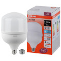 Лампа светодиодная LED HW T 50Вт (замена 500Вт) матовая 6500К холод. бел. E27/E40 5000лм угол пучка 200град. 140-265В PF>/=09 OSRAM 4058075576872
