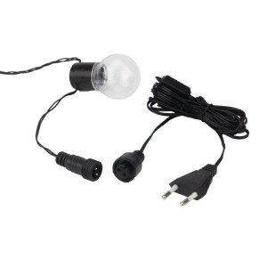 Гирлянда светодиодная Лофт 5м 20LED тепл. бел. 1.2Вт IP20 провод ПВХ черн. Neon-Night 303-066
