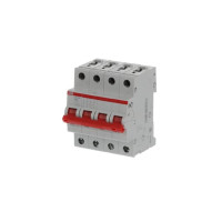 Рубильник 4п SD204/16  рычаг красный ABB 2CDD284101R0016