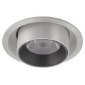 Встраиваемый точечный светильник AM Group AM335-1 WH+BK