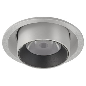 Встраиваемый точечный светильник AM Group AM335-1 WH+BK