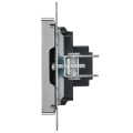 BRITE Розетка HDMI РHDMI-0-БрГН металл хром/никель IEK