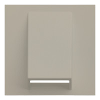 Лицевая панель для вывода кабеля, латте (35170 LT)