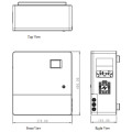 Аккумуляторные батареи MNB Battery LFPW-12.8-100 LCD Touch (12.8В, 100 Ач, LiFePO4)