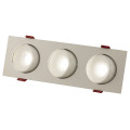 Светильник встраиваемый AM480-3 WH+WH цвет - белый (WH)