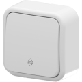 Arvia Electric, Aria, Выключатель одноклавишный проходной, IP-20 белый