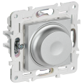SKANDY Светорегулятор поворотный 600Вт SK-D01S серебряный IEK