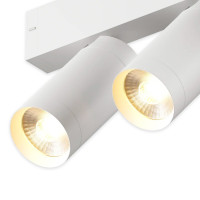 Трековый светильник PLAIN CYLINDER AM590 2X10W 3000K WH