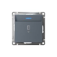 ATLASDESIGN ВЫКЛЮЧАТЕЛЬ карточный с подсветкой, 10А, без задержки отключения, механизм, ГРИФЕЛЬ ATN000714