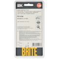 BRITE Рамка 2-местная РУ-2-2-Бр стекло песчаный RE IEK