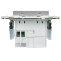 SKANDY Розетка USB A+C 3,1А SK-R14S серебряный IEK