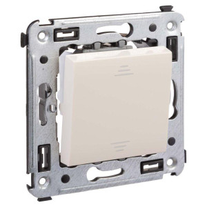 Инвертор 1-кл. 2мод. СП Avanti Ванильная дымка 16А IP20 беж. DKC 4405123