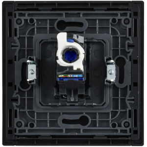 FORTE&PIANO Розетка компьютерная RJ45 кат.6 FP731M металл никель IEK