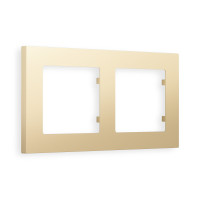 AF220602 Рамка ALFA Techno Шампань 2-ая AMBRELLA VOLT