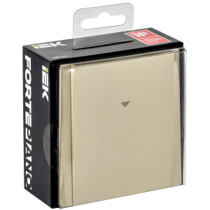 FORTE&PIANO Выключатель карточный 30А FP443 ваниль IEK