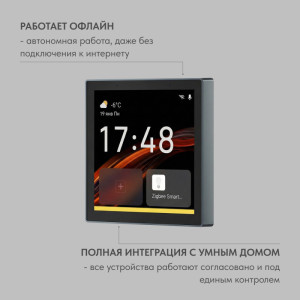 Настенная панель управления Denkirs DK7405-BK
