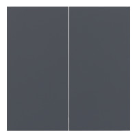 Клавиши двухклавишного выключателя, базальт (35611 BT)