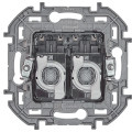 INSPIRIA Розетка компьютерная двойная RJ45 категория 5Е UTP слоновая кость