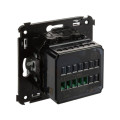 Термостат для теплых полов СП Avanti Черный матовый DKC 4412163