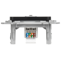 FLITE Розетка компьютерная RJ45 категория 5Е UTP РК5е-1-0-ФлЧ черный IEK