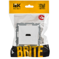 BRITE Розетка HDMI РHDMI-0-БрАБ арктический белый IEK
