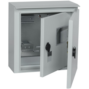 Корпус ЩУ 1/1-1 TITAN 310х300х150мм У1 IP66 метал. IEK MKM51-N-04-54