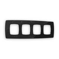 OF940704 Рамка OMEGA Opera Черный мрамор 4-ая AMBRELLA VOLT