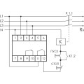 Реле напряжения CP-731 (трехфазный; микропроцессорный; контроль верхнего и нижнего значений напряжения; контроль асимметрии; чередования фаз; монтаж на DIN-рейке 35мм 3х400/230+N 2х8А 1Z 1R IP20) F&F EA04.009.005