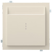 Лицевая панель для карточного выключателя, кремовый сатин (35731 MC)
