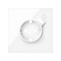 Simon 100 Белый глянец Кит 1 пост, фронт. Накладка на 1 розетку Schuko с з/у USB SC