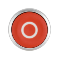 Кнопка IP65 с маркировкой "O" моноблок 1NС красная MASTER IEK