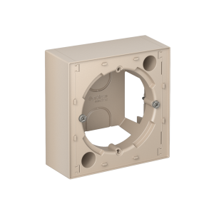 ATLASDESIGN КОРОБКА для наружного монтажа, ПЕСОЧНЫЙ ATN001200