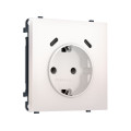 MS210510 Комплект механизма электрической розетки SIGMA Жемчуг 2USB СC 20W быст. зар. сз сш 16A-250V QUANT PRO SP2105, PR165