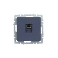 BRITE Розетка компьютерная RJ45 кат.5E РК10-БрМ маренго IEK