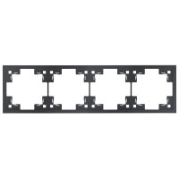 Четырехместная рамка, черный сатин (35840 MB)