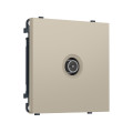 MS353005 Комплект механизма TV розетки оконечной экранированной SIGMA Кашемир 5-1000MHz 3dB QUANT PRO (SP3530, PR199)