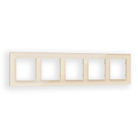 AF330305 Рамка ALFA Platos Бежевый Стекло органическое 5-ая AMBRELLA VOLT